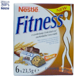 Cereale ciocolata batoane Fitness 6 buc x 23.5 gr