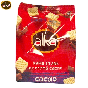 Napolitane cacao Alka 100 gr