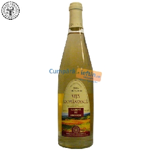 Vin demidulce Vita Romaneasca Galbena de Odobesti 0.75 L