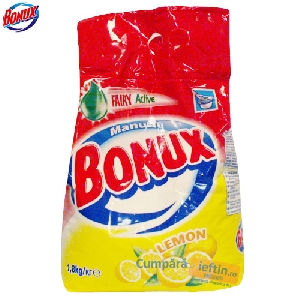 Detergent manual Bonux Lemon 1.8 kg