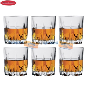 Pahare whisky Pasabahce Karat 6 buc x 198 ml