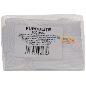 Furculite plastic Endless 100 buc/set