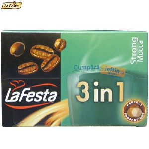 Cafea La Festa 3in1 Strong Mocca pliculete 18 buc x 18 gr