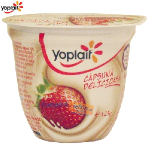 Iaurt 3.6% Yoplait capsuni 125 gr