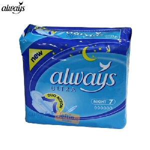 Absorbante Always Night 7 buc