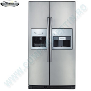 Frigider Side by side 540 L Whirlpool 20RI-D4 Espresso Clasa A