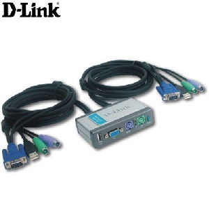 Switch KVM 2 porturi + USB D-Link DKVM-2KU