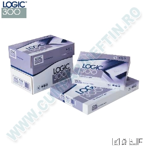 Hartie de copiator Logic 300  80 g/mp  500 coli/top