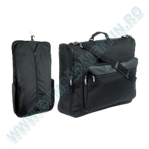 Geanta pentru costume  poliester  95 x 56 x 12 cm  negru