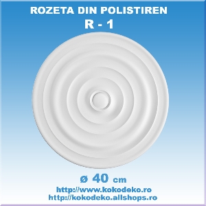 Rozete decorative din polistiren R-1