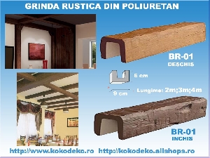 Grinda rustica din poliuretan  model BR-01