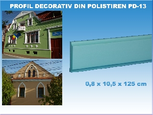 Profil din polistiren PD-13