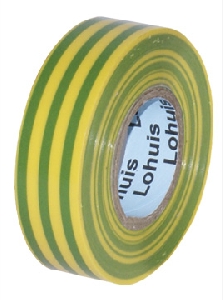 Banda PVC 19 M (19mm x 19m) Verde-Galben