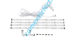 Bentita Flex LED (18) 4x1.44W Corp de iluminat