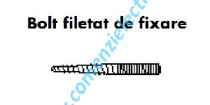 Bolt fixare filetat M10