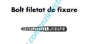 Bolt fixare filetat M8