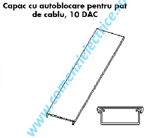 Capac pat metalic 150mm