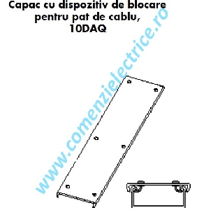 Capac pat metalic cu dispozitiv de blocare 150mm