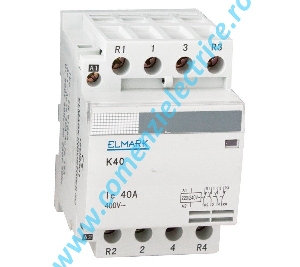 Contactor modular 40A pentru iluminat 4NO