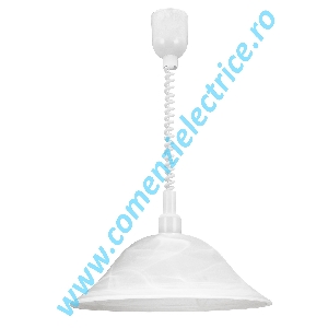 Pendul Alessandra 3355 alb E27 1X60W