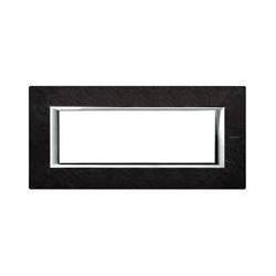 Placa ornament 6 module piatra Slate Bticino Axolute