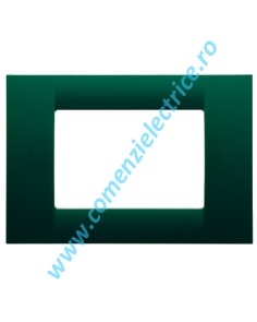 RAMA DECORATIVA GEWISS SYSTEM VIRNA, 1 MODUL, VERDE RACING