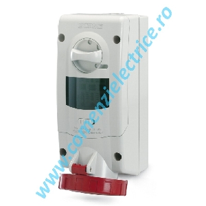 Priza cu siguranta rosie 16A 3P+N+E 346-415V IP66/67 (563.1687)