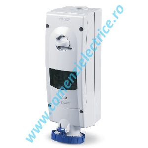 Priza cu siguranta 63A 2P+E 200-250V IP66/67