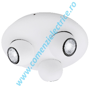 Spot NORBELLO 1, GU10 3x50W, Corp de iluminat