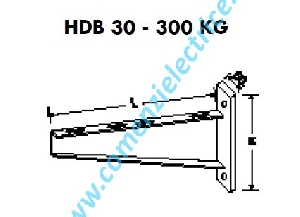 Suport perete 300kg-150mm