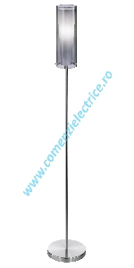 Lampadar Pinto Nero 90309 nichel satinat E27 1x60W