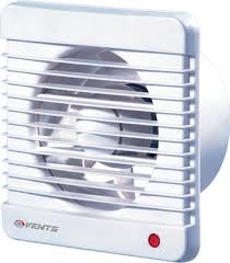 Ventilator axial 100mm cu timmer si senzor de umiditate Vents