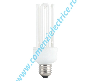 Bec economic fluorescent 4U/15W 4000K E27