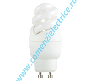 Bec economic fluorescent GU10/SPIRAL 9W 4000K