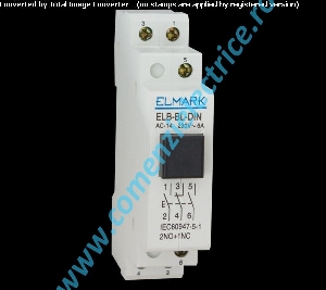 Buton semnalizare ELB-G-DIN 2NO+1NC