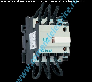 Contactor de actionare baterii de condensatoare CJ19-32 DPK 400V 32A