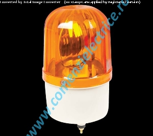 Lampa semnalizare + sirena LTE1101J-Y 230V galben