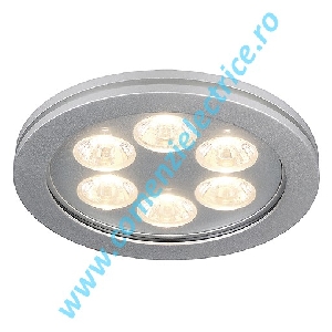 LED EYEDOWN 6x1W LED, alb cald