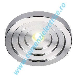 LED KONKAV downlight alb cald 1W