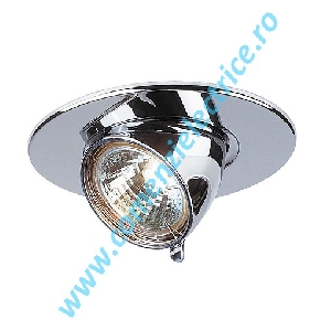 Plafoniera GIMBLE rotund downlight crom