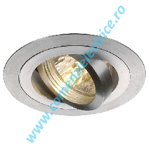 Plafoniera NEW TRIA MR16 downlight aluminiu satinat