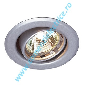 Plafoniera NEW TURNO MR16 downlight metal satinat