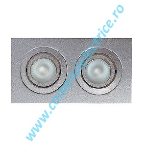 Plafoniera ROW 2 MR16 downlight alb