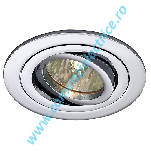 Plafoniera TRIA II downlight aluminium crom MR16