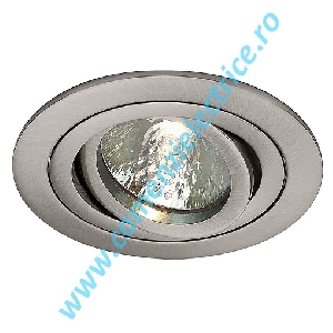 Plafoniera TRIA II downlight aluminium satin nickel MR16