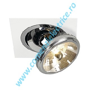 Plafoniera TWISTER QRB Downlight gri