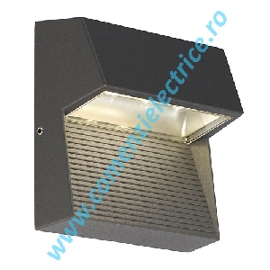 Aplica LED DOWNUNDER patrat alb cald LED