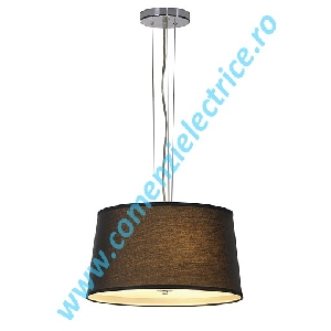 CORDA lampa pendul  negru