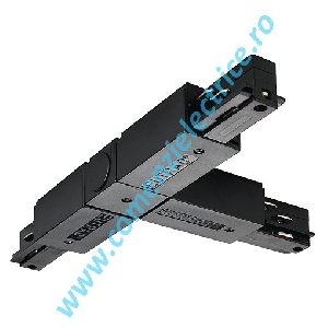 EUTRAC T-cupla conductor dreapta negru