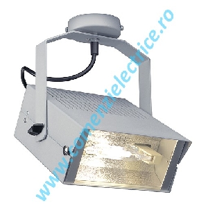 HQI-TS FLOODLIGHT 70W cu capac gri argintiu